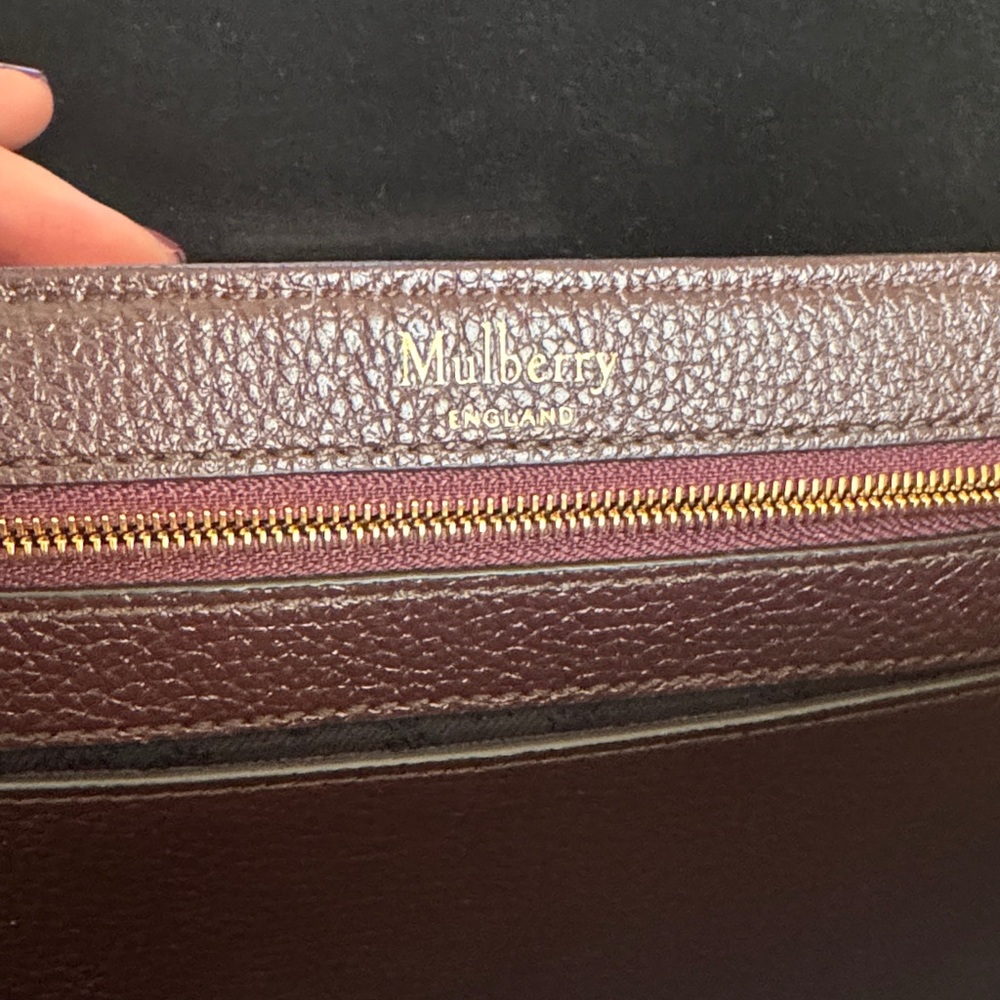 Mulberry Bayswater Backpack in oxblood color - Picture 3 of 9